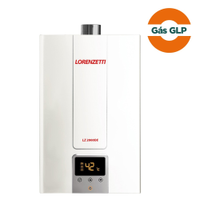 Aquecedor de Água GLP Lorenzetti LZ 2000DE, 20 Litros, Exaustão Forçada