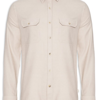 Camisa Masculina Manga Longa Lagos - Bege