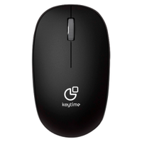 Mouse Keytime Office Bestteck 3 Botões S/Fio 1600DPI Preto