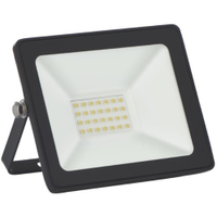 Refletor Slim Taschibra 20W, Preto 6500K