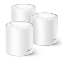 Kit C/3 Mesh Roteador TP-Link DECO X50 AX3000 Dual Band 2,4/5GHz