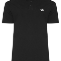 Polo Masculina Transfer - Preto