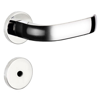 Fechadura para Banheiro Soprano Ícaro com Roseta, Cromada - ÍCARO-4053-PY-R22