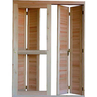 Porta Janela Pantográfica Rondosul Eucalipto, 213 x 140 cm