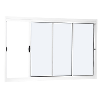 Janela de Correr Aço Vitrô Ramassol UnicSol 1016110 Branco, 120 x 100 cm