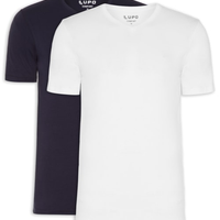 Kit De Camisetas Masculina Am Algodão 2 Peças