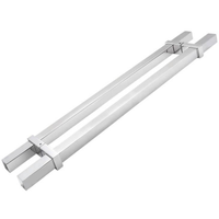 Puxador Geris Eco Verona, 60 cm duplo, Aço Inox- I681IP