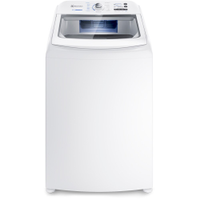 Máquina de Lavar Roupas Electrolux LED17 17 Kg, Essential Care com Cesto Inox, Branco - 220 Volts