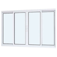 Janela de Correr Vitrô de Alumínio Ramassol Brize 41157, Branco, 200 x 100 cm