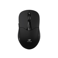 Mouse C3Tech M-BT60BK Sem Fio Recarregável Bluetooth 1600DPI 2.4GHz - Preto
