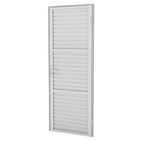 Kit Porta Externa Ramassol Cristal Alumínio, Abertura à Direita, 210 x 70 cm