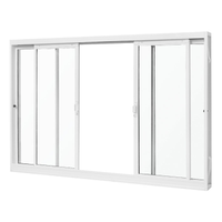 Janela de Correr Vitrô de Aço Ramassol Romex 460912, Cinza, 200 x 100 cm