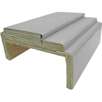 Jogo de Guarnição para Porta Pinhal, 3 Peças, MDF, Branco - 423