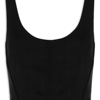 Top Cropped Irene - Preto
