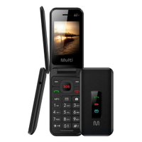 Celular Multi Vita 4G Flip Dual Chip Bluetooth Preto P9227