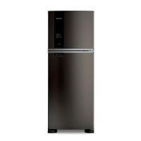 Geladeira Brastemp Frost Free Duplex A+++ 463 Litros Cor Black Inox Fresh Box E Cold Room Outlet - Brm55fe_Out 110V