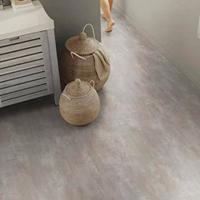 Piso Vinílico PVC Manta Colado Tarkett Decorflex Stromboli Gris Foncé, 2 Metros