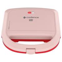 Máquina de Waffle Cadence WAF200 Rosa, 110 Volts