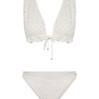 Calcinha biquíni Magnólia Off White