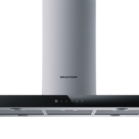 Coifa Tbox Ilha Brastemp 100cm Inox - Baf10ar 220V