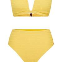 Calcinha biquíni Ola Hot Pant Amarelo Sol