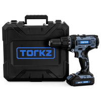 Furadeira Parafusadeira de Impacto à Bateria Torkz Profissional TRB0012, Com 1 Bateria, 20 Volts