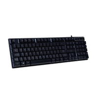 Kit Teclado e Mouse Gamer Dazz Shadowstrike Teclado Membrana USB 2.0 Rainbow