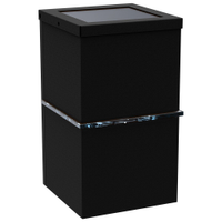 Arandela de Parede Modaza Mediare Alumínio 25W, Preto 16,5 cm
