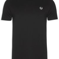 Camiseta Básica Masculina Regular Fit Gola Careca Em Algodão - Preto