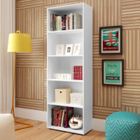 Estante para Livros 5 Prateleiras Artely Multy, Branco