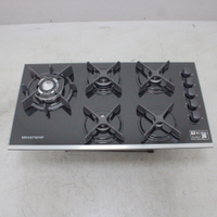 Cooktop 5 Bocas Brastemp Eclipse Collection Com Quadrichama - Bdd86apus3_Wbom_Cc6234194 Bivolt