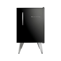 Frigobar Brastemp Retrô 76 Litros Classic Black Outlet - Bra08me_Out 220V