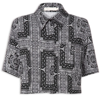 Camisa Feminina Creta - Preto