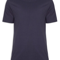 Camiseta Masculina Gola V - Azul