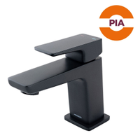 Torneira Monocomando Modaza Quadrato Nero, Bica Baixa, Preto