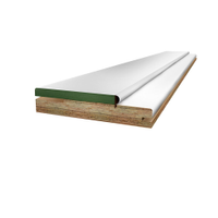 Jogo Marco para Porta Pinhal Regulável 15 a 20 cm, Branco