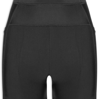 Short Feminino Biker Liso - Preto
