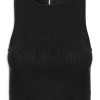 Blusa Feminina Tricot Zíper - Preto