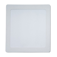 Kit 3 Painéis Plafon LED de Sobrepor 21,8 cm Modaza Quadrado 18W, Branco 6500K