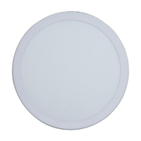Painel Plafon LED de Sobrepor 20,5 cm Modaza Redondo 18W, Branco 4000K