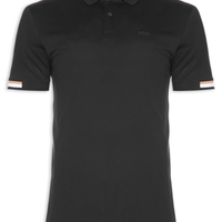 Polo Masculina Manga Curta Parlay 147 - Preto