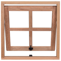 Janela de Madeira Angelim Rondosul Maxim-Ar MP61, 80 x 80 cm