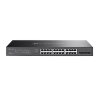 Switch Smart 24 Portas TP-Link Gigabit C/16 Portas PoE+ C/4 Slots SFP - TL-SG2428LP