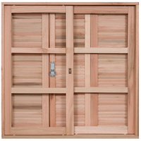 Janela de Madeira Eucalipto Rondosul Veneziana EWK230 100 x 120 cm
