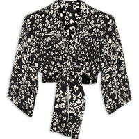 Blusa Feminina Nó Frente Xodó - Preto