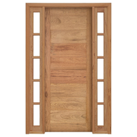 Kit Porta de Madeira P07, Rondosul, Abertura à Direita, Angelim 134 x 2,13