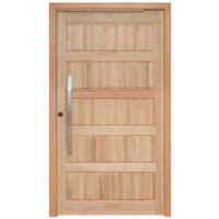 Kit Porta Pivotante Eucalipto, com Puxador, Rondosul P06, 107 x 217 cm