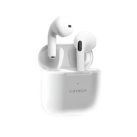 Fone de Ouvido Sem Fio C3Tech Bluetooth 5.1 Branco EP-TWS-21WH