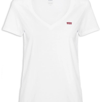Camiseta Feminino Perfect V Neck Tee - Branco