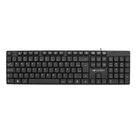 Teclado Membrana C3Tech KB-M10BK C/Fio Preto